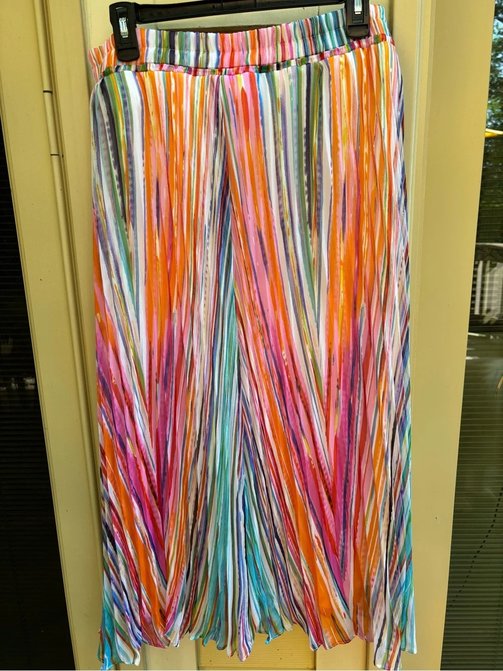 Multicolored maxi skirt by Cristina.